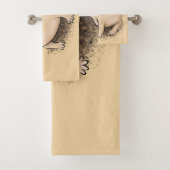 Drôle dessin de grenouille à pluie dans le désert (En situation)