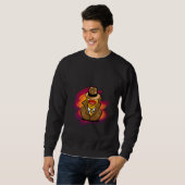 Drôle détective Duck Pullover (Devant entier)
