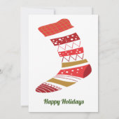 Drôle détenteur de carte cadeau de Noël (Dos)