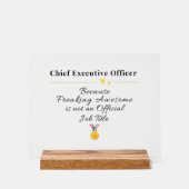 Drôle Directeur Général (Recto)