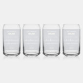 Drôle Dit Marine Bleu Parti de Graduation Moderne (Dos)