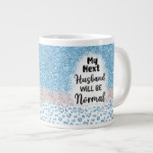 Drôle Divorce Café Mug pour elle, Prochain Mari (Devant droit)