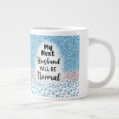 Drôle Divorce Café Mug pour elle, Prochain Mari (Droite)