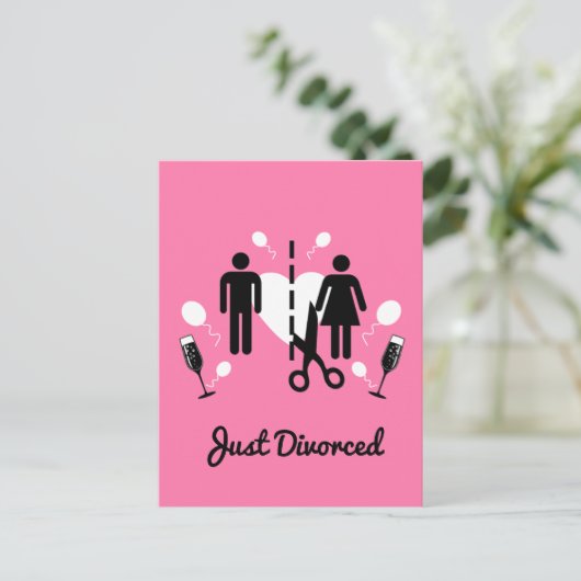 Drôle Divorce Invitations (Debout devant)