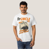 Drôle Docteur oncle l'ivrogne T-shirt (Devant entier)