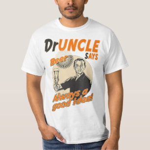 Drôle Docteur oncle l'ivrogne T-shirt