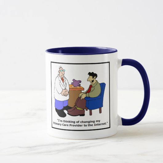 Drôle Doctor Mug - Comique Internet (Droite)