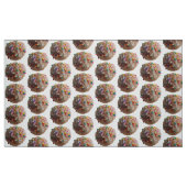 Drôle Doughnut trou tissu (Fat Quarter)