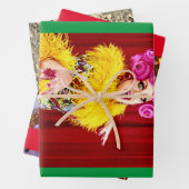 Drôle Drag Queen Envelopper feuilles de papier (En situation)