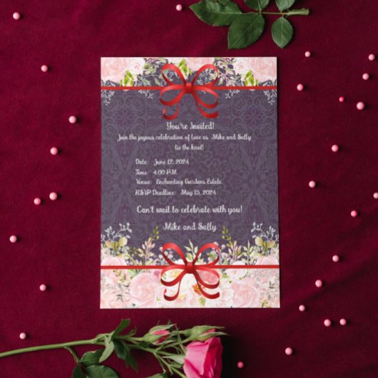 Drôle écriture des invitations de mariage