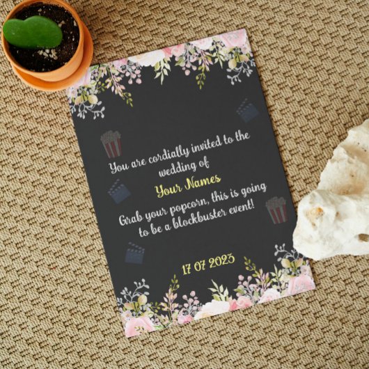 Drôle écriture des invitations de mariage