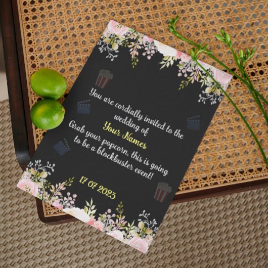 Drôle écriture des invitations de mariage