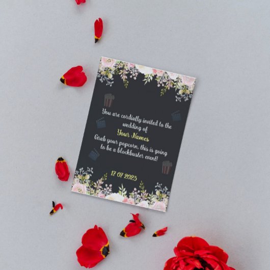 Drôle écriture des invitations de mariage