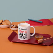 Drôle "Employé favori" Boss Mug cadeau