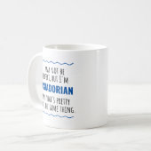 Drôle Equatorien Equateur Idée Cadeau Café Mug (Devant gauche)