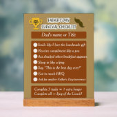 Drôle et éditable cadeau pour la Fête des pères (Neutre)