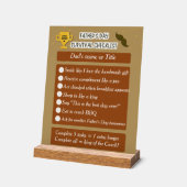 Drôle et éditable cadeau pour la Fête des pères (Angle)