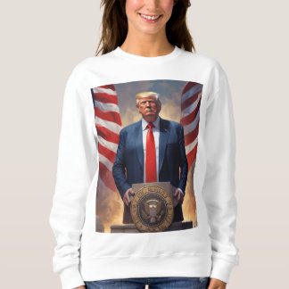 Drôle et hasard Donald Trump Sweatshirt