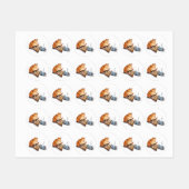 Drôle Étiquette Chat et souris Jouer aux échecs Ca (Feuille)