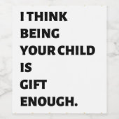 Drôle Étiquettes de bouteilles de vin pour la fête (Étiquettes simples)