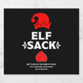 Drôle Étiquettes de la bière de Noël (Étiquettes simples)
