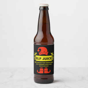 Drôle Étiquettes de la bière de Noël