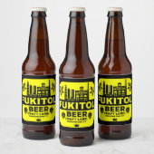 Drôle Étiquettes de la bière de Noël (Bouteilles)