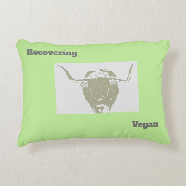 Drôle Ex-vegan Accent Coussin (Devant)