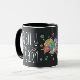 Drôle facile distrait par Fer Crochet Mug