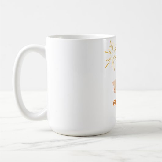 Drôle Fantôme Libre Hug Mug (Gauche)