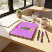 Drôle Fellows Carnet du nom du dessin | Sonia