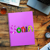 Drôle Fellows Carnet du nom du dessin | Sonia