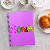 Drôle Fellows Carnet du nom du dessin | Sonia