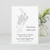 Drôle Fin Bonne Année Carte De Vacances (Debout devant)