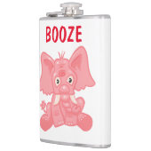 Drôle Flacon d'éléphant rose (Gauche)