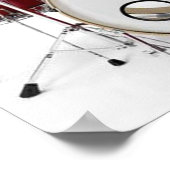 Drôle FUNKY POULET affiche (Coin)