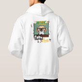 Drôle Geeky Chig travail de Home Sweat - shirt à c (Dos)