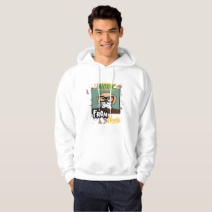 Drôle Geeky Chig travail de Home Sweat - shirt à c