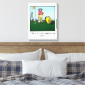 Drôle Golf Art Enveloppé Toile (Insitu(Chambre))