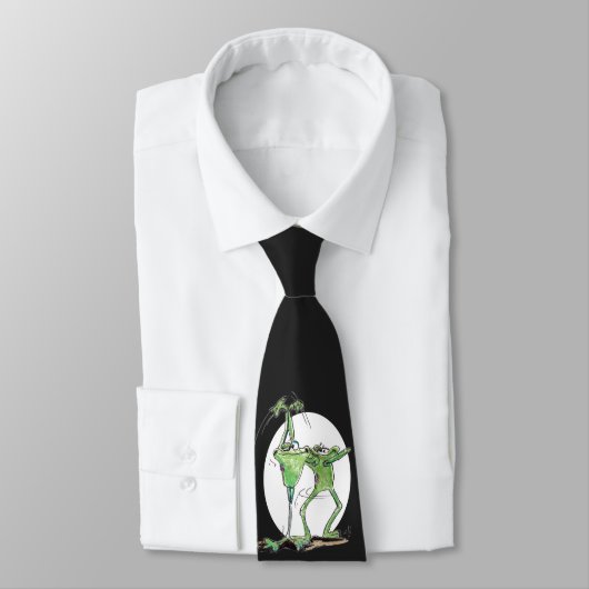 Drôle grenouille cravate (Attaché)