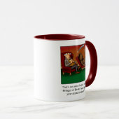Drôle Grim Reaper Humour Mug (Devant droit)
