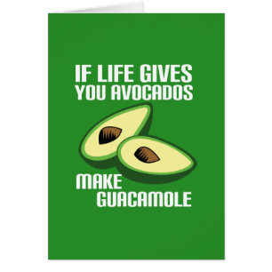 Drôle Guacamole Avocado Joke