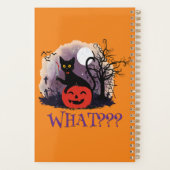 Drôle Halloween Bewitched Chat noir Quoi? (Dos)