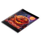 Drôle Halloween Citrouille Carnet — Cadeau unique (Côté gauche)