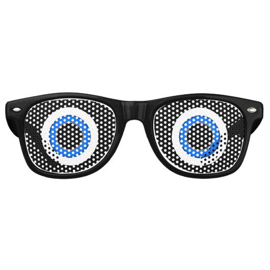 Drôle Halloween Eyeballs Nouveautés Lunettes de so (Devant)