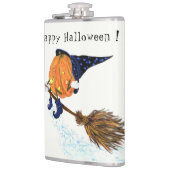 Drôle Halloween Flask Citrouille Flacon Vol (Gauche)