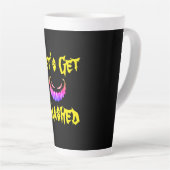 Drôle Halloween latte mug (Angle droit)