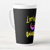 Drôle Halloween latte mug (Angle gauche)