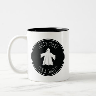 Drôle Halloween Mug - Holey Sheet C'est un fantô