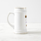 Drôle Halloween Pizza Mug avec une phrase jouée (Gauche)